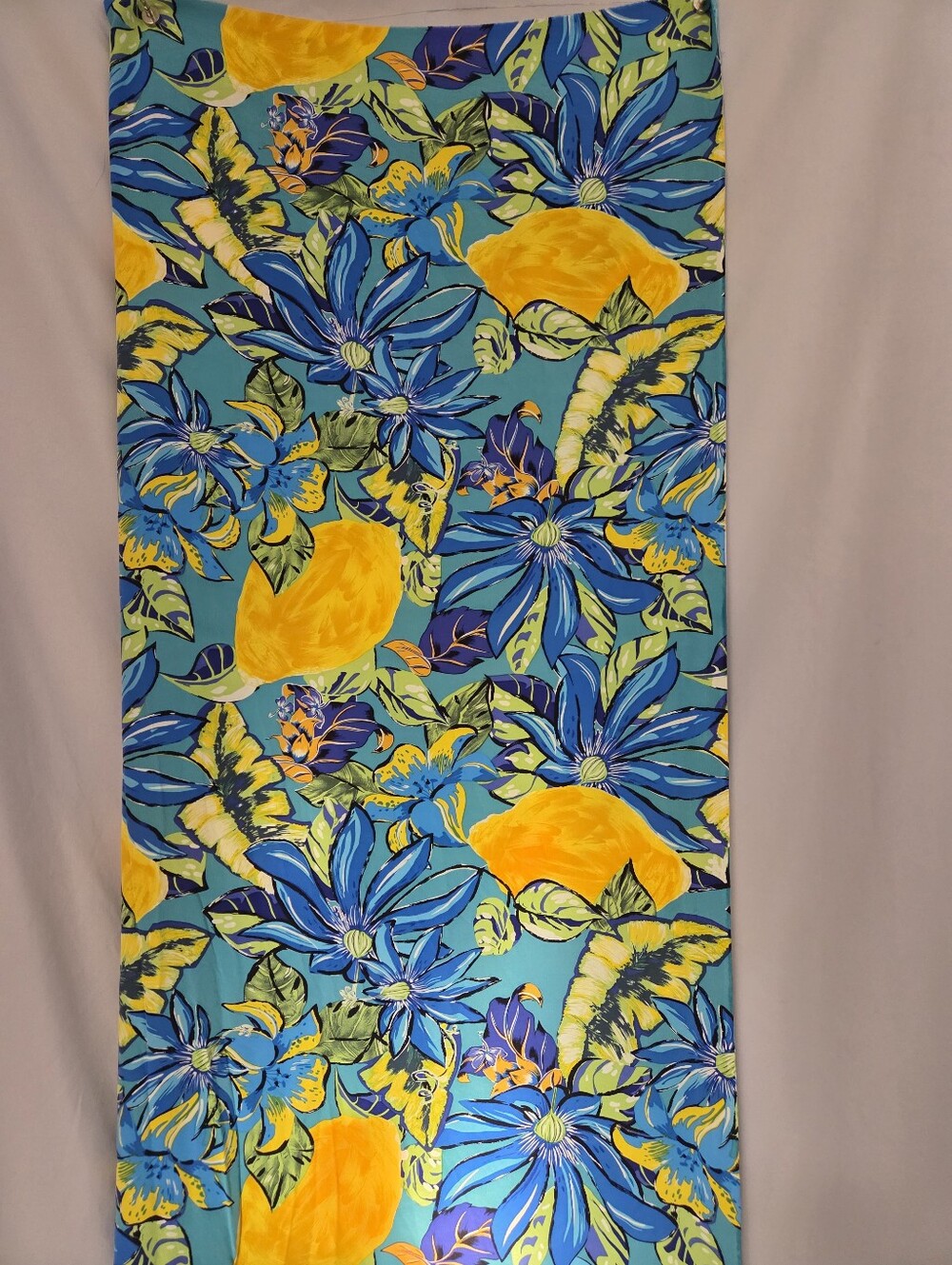 Vintage Vibrant Tropical Fabric 43" wide